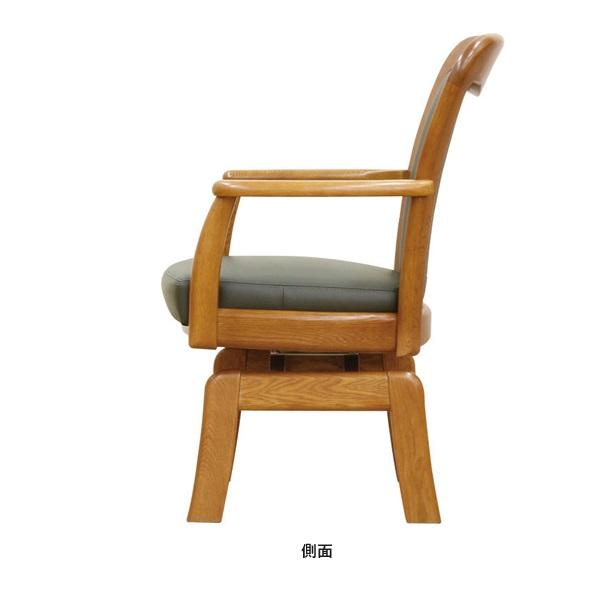 浜本工芸 3800LD 回転式アームチェア ダイニングチェア 日本製 高級家具 浜本工芸 [送料無料] 5年保証 DA・LDA回転アームチェア No.3800／DA