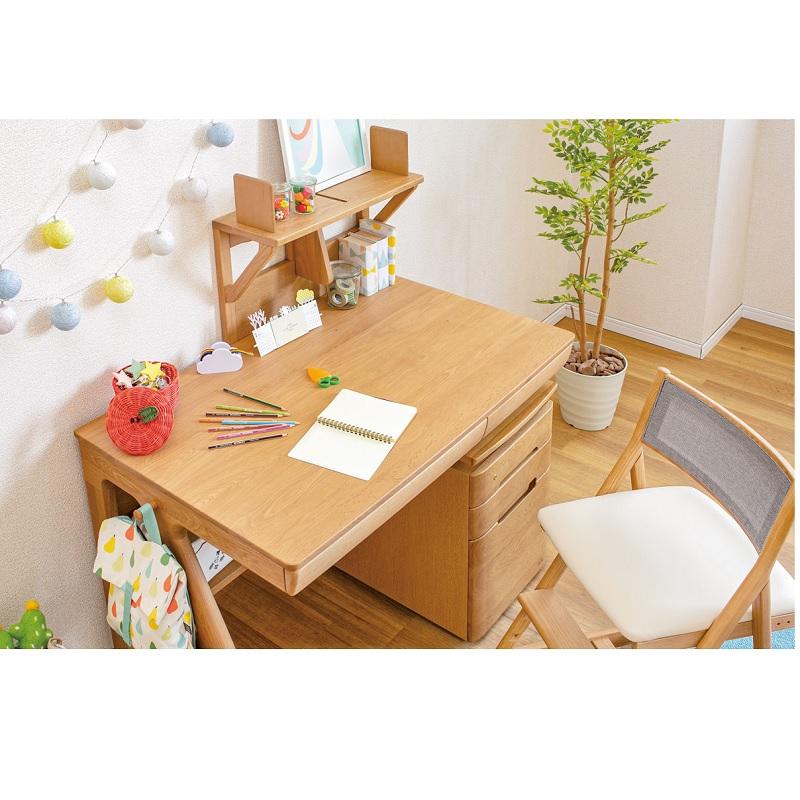 浜本工芸 国産 学習デスク用 No.09昇降袖A 素材:ナラ無垢材(天 浜本工芸 国産 学習デスク用 No.09昇降袖A 素材:ナラ無垢材(天