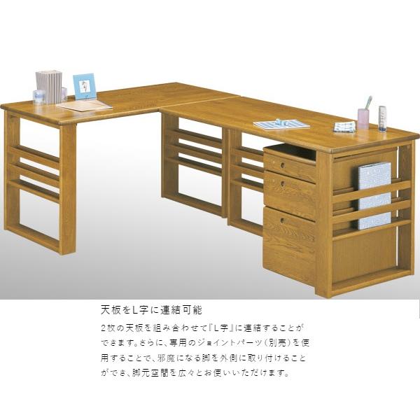 [送料無料] 国産 浜本工芸 No.2000デスクユニット No.2000天板 (奥行54cm) 素材：ナラ材 塗色：3色対応 F☆☆☆☆ 送料無料 (玄関前配送)_4