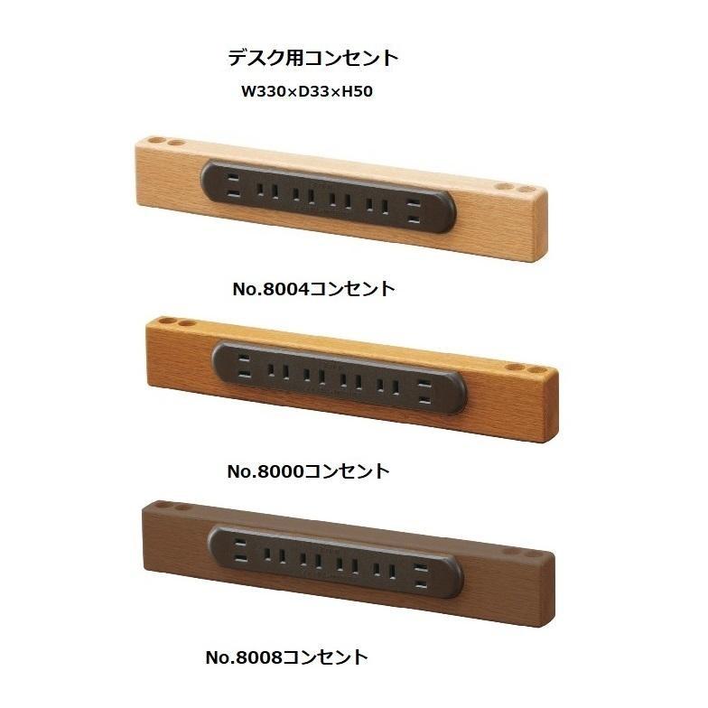[送料無料] 国産 浜本工芸 No.2000デスクユニット No.2000天板 (奥行54cm) 素材：ナラ材 塗色：3色対応 F☆☆☆☆ 送料無料 (玄関前配送)_6