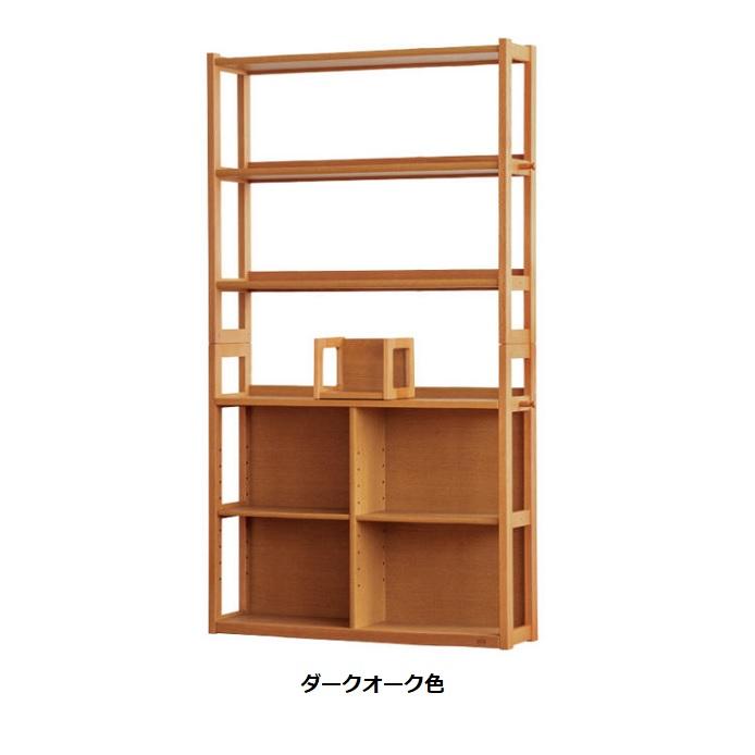 浜本工芸 [開梱設置送料無料] 国産 学習デスク用 No.28 書棚A (W110