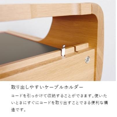 [開梱設置送料無料] 国産 浜本工芸 No.49デスク 素材：ナラ無垢 (天板メラミン) 塗色：3色対応 (NA/DA/CA)_8