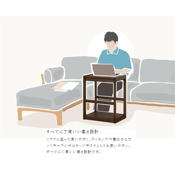 浜本工芸 [送料無料] 国産 No.4900ワゴン 素材：オーク材 塗色：3色