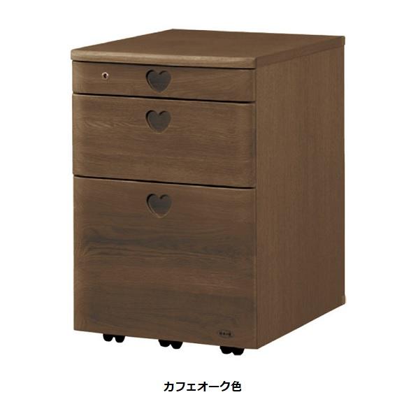 浜本工芸 [送料無料] 国産 学習デスク用 No.57移動袖A 素材：ナラ無垢