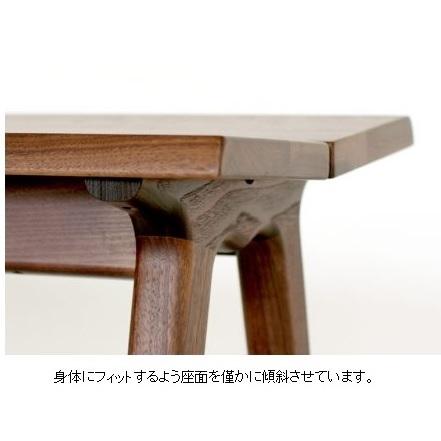 起立木工 [開梱設置送料無料] 135ベンチ カムイ 座面は板座タイプ 素材