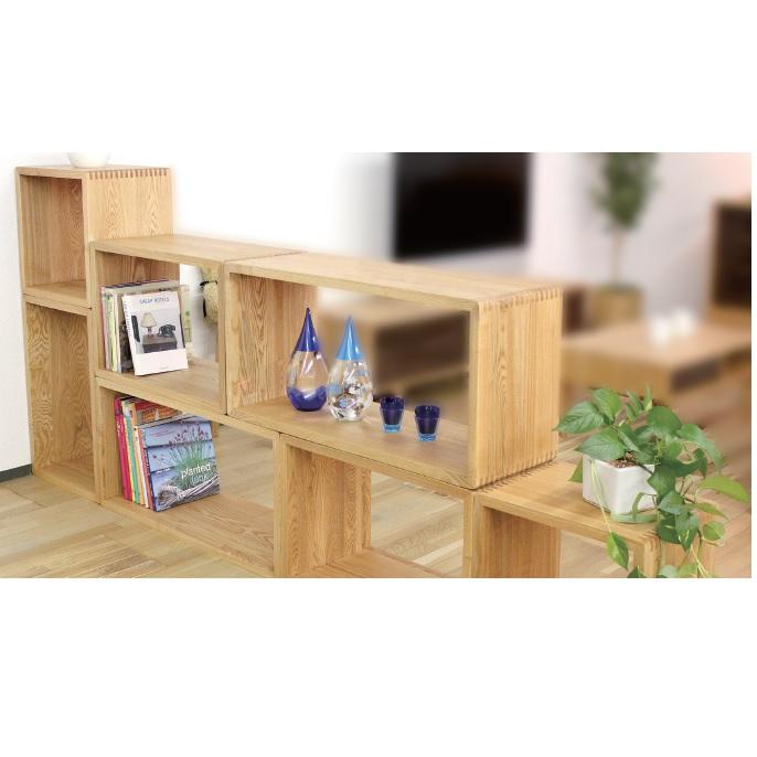 久和屋 「RODAN ロダン」 40×40ｃｍ　無垢材キューブボックス 　約2万 久和屋 [送料無料] 40 BOX / ボックス (小) ロダン 2素材対応：タモ