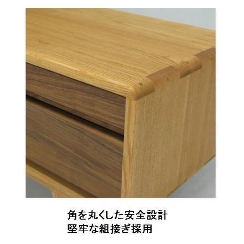 久和屋 [開梱設置送料無料] スイート 125TVボード ロータイプ タモ