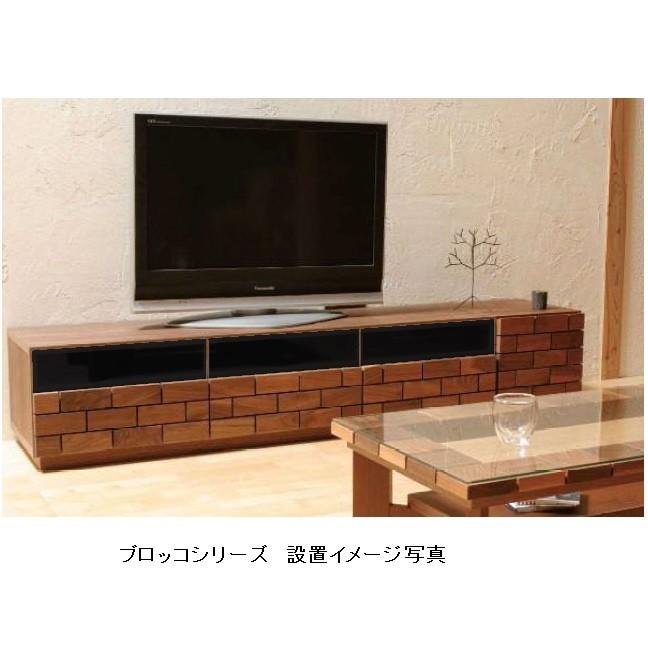 レグナテック TVボード 110TVスタンド ブロッコ 2素材対応 (WN/OAK) 開