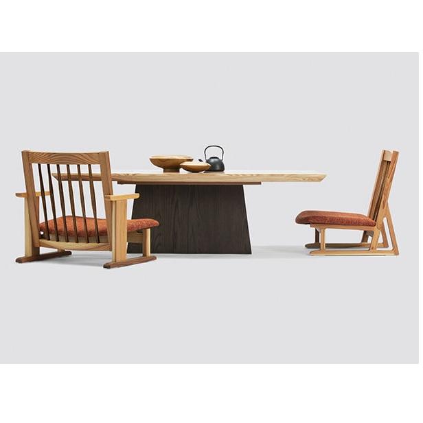 レグナテック アームチェア ヴァーチュ 本体3素材対応：WN/Oak/Hinoki