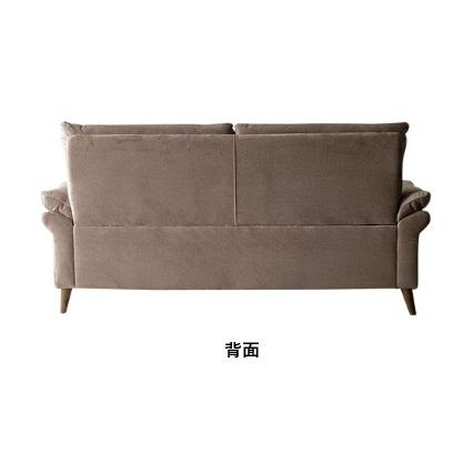 松田家具 [開梱設置送料無料] 3Pソファ ボイル 3人掛け ハイバック 張
