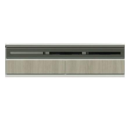 国産大川製 1800ローTV シーザー 前面：ハイグロスシート カウンター：メラミン 本体：2色対応 前板：50色対応 受注生産 開梱設置送料無料の画像