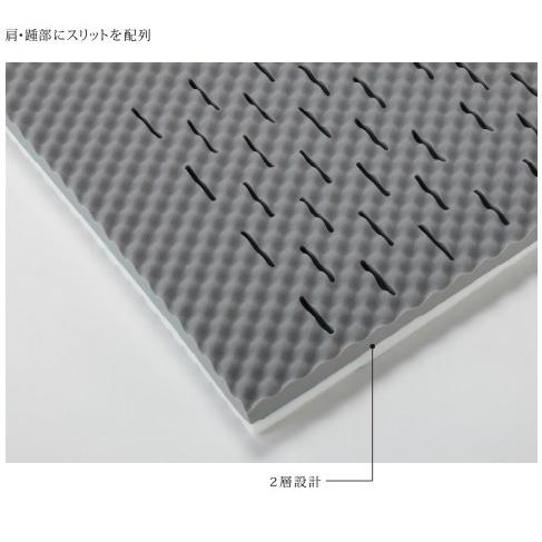 パラマウントベッド アクティブスリープベッド 専用 セミダブルマットレス スマートスリープライト（smartsleep LIGHT）MW-C310N 送料無料（玄関前配送）_1