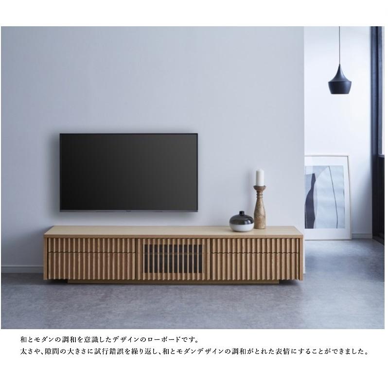 週間売れ筋 国産品 ニッポネア 150 TVボード バラック 2サイズ有り 2色対応：WN/OAK オイル塗装 開梱設置送料無料