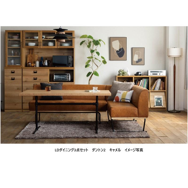 開梱設置送料無料】 LDソファ DANTON2(ダントン2) 2P 肘無 2色対応