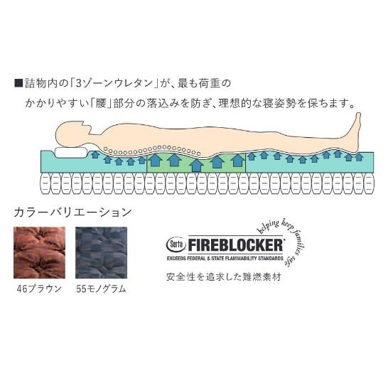 Serta（サータ） [開梱設置送料無料] 電動用マットレス モーション