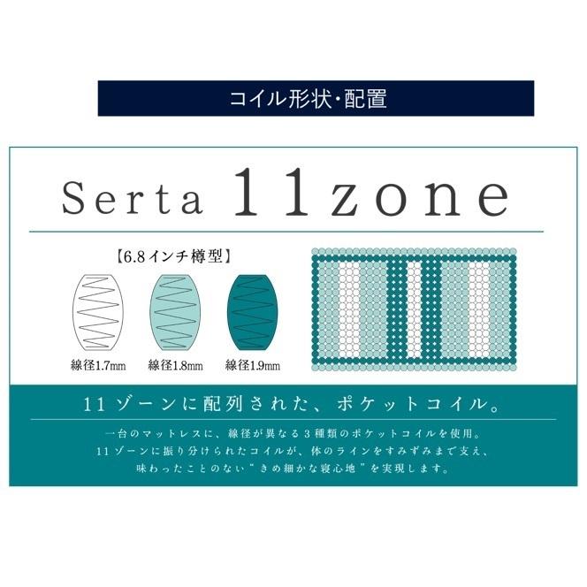 Serta [開梱設置送料無料] ポケットコイルマットレス (サータ