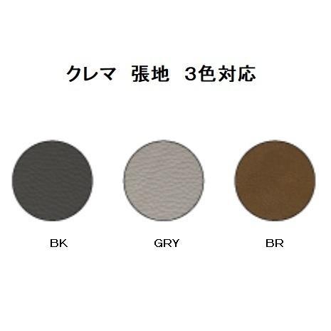 【開梱設置送料無料】 L型3点セット (小) クレマ リビングダイニング/LD 120テーブル・120チェア・85チェア 天板メラミン3色対応 張地3色対応_2