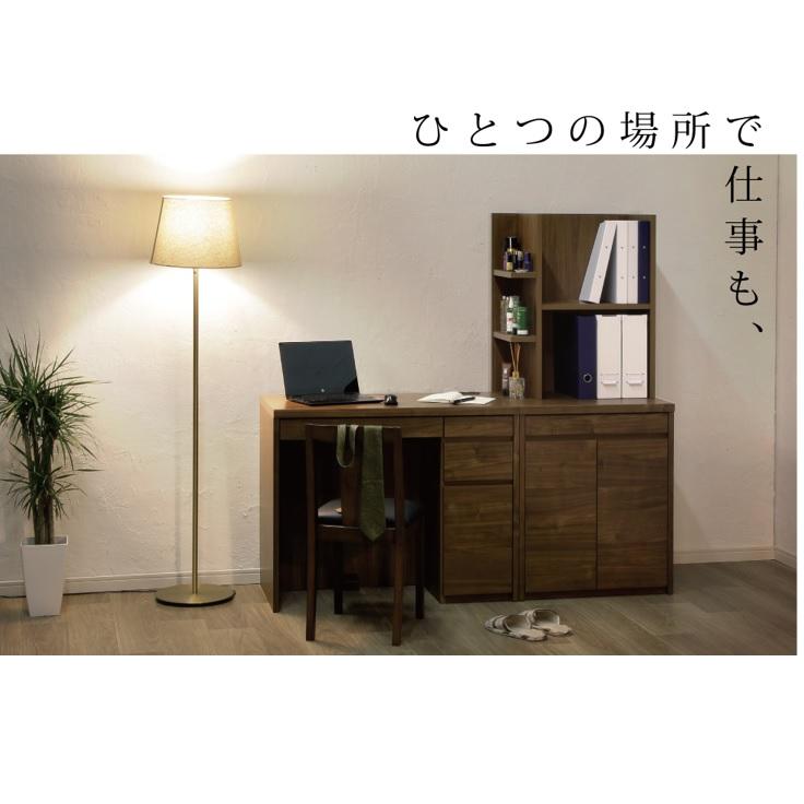 90 ドレッサー メリル 2色対応（WH・MBR）WH：ハイグロスシート