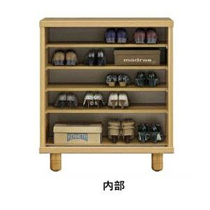 国産 90 シューズボックス / 下駄箱 和美 引戸タイプ：Vレール使用