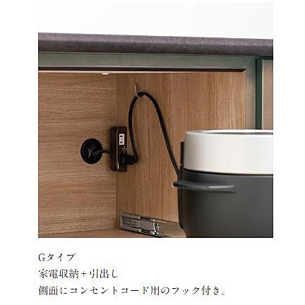 綾野製作所 60下キャビネット アデル (ADEL) AG-60G 本体：トープグレイ 前板定番：トープグレイ 開梱設置送料無料_9