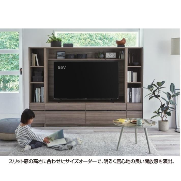 テレビ すきまくん テレビボード H-TVH 幅：100~160cm/高さ：180cm 