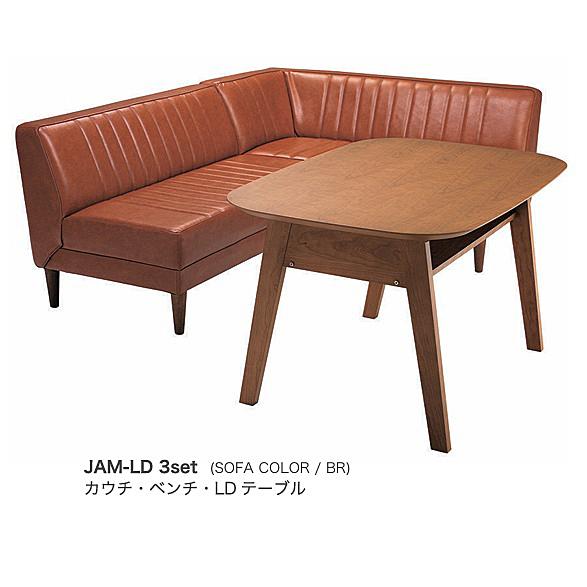 吉桂 国産品 ジャム JAM - LD ベンチ 通常ウレタンタイプ PVC6色、布8