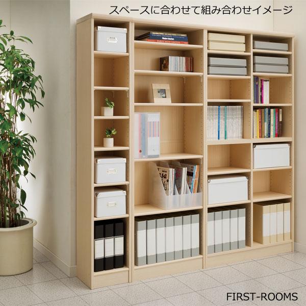 本棚・書棚 既製品 幅70.2 奥行き31（レギュラー） 高さ178ｃｍ(棚板1.7cm厚標準）の画像