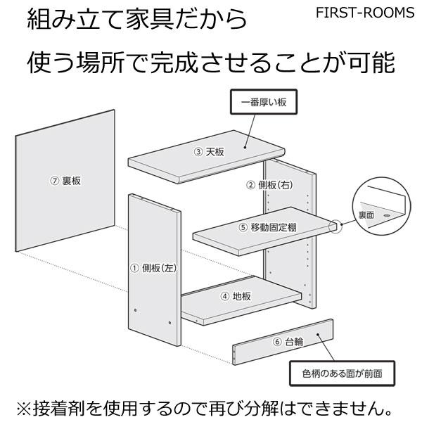 本棚・書棚 オーダーメイド 幅25〜29 奥行き25（A4短辺サイズ） 高さ