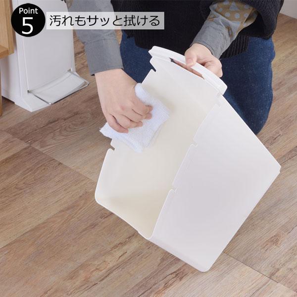 ダストボックス 3段 ゴミ箱 ごみ箱 分別 縦型 スリム ホワイト幅21