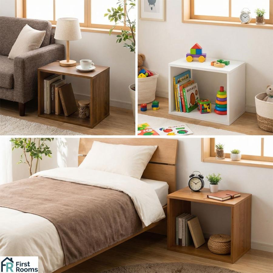 積んでbox カラーボックス 幅30 奥行き30 高さ30cm カントリー調