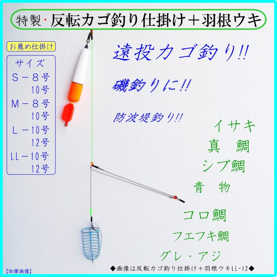 遠投カゴ用天秤(クッションゴム付) ②ロングタイプ4本セット