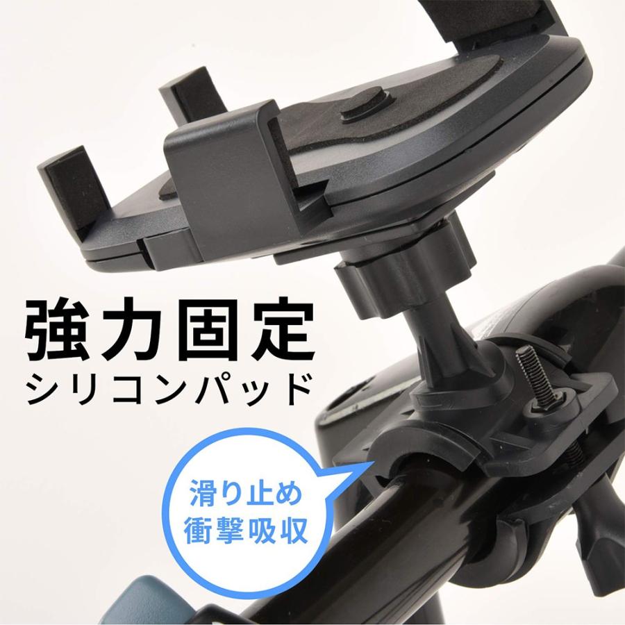 自転車用アクセサリー 自転車用パーツ スマホホルダー CANNOVER スマートフォンホルダー SH-01ブラック | オオトモ | 03