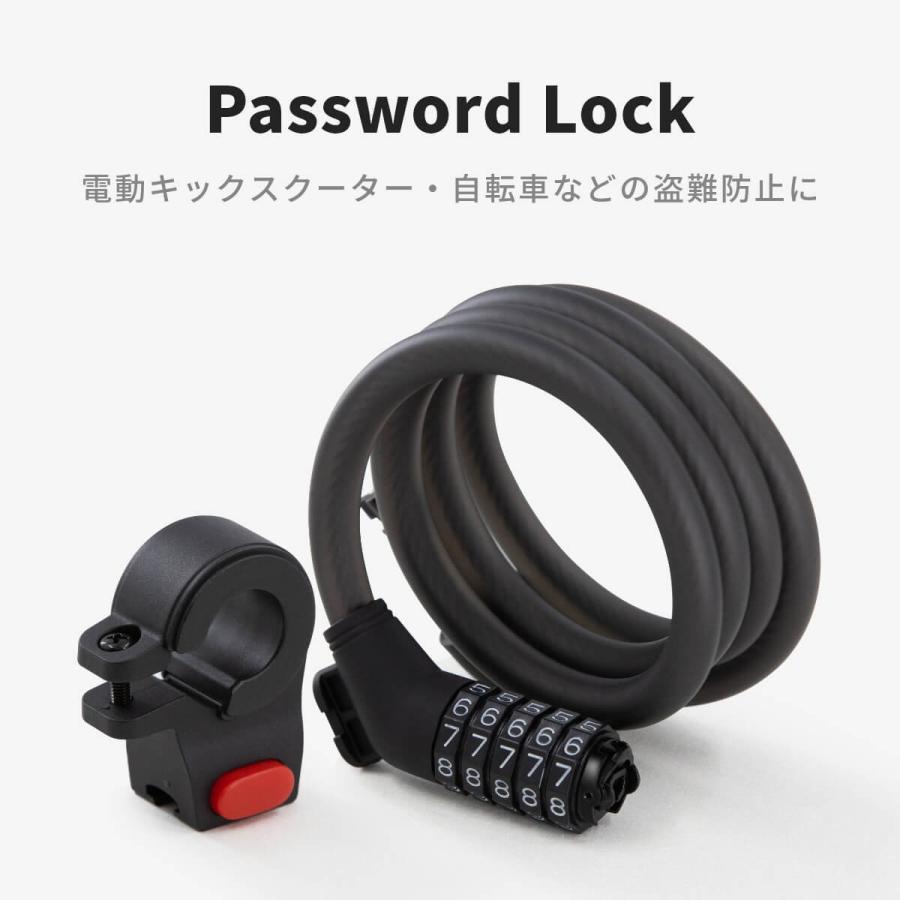 ワイヤー錠 ワイヤーロック 電動キックスクーターの盗難防止におすすめ 数量限定アウトレット最安価格 セグウェイ-ナインボットSegway-Ninebot Password Lock ワイヤー錠 ワイヤーロック 電動キックスクーターの盗難防止におすすめ 数量限定アウトレット最安価格 セグウェイ-ナインボットSegway-Ninebot Password Lock