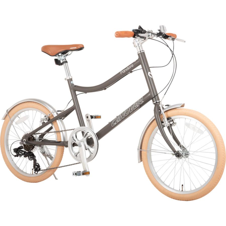 週末限定価格❣❊カノーバー ミニベロ 自転車 小径車 20インチ 7段変速 CANOVER ミニベロ 小径自転車 20インチ 完成品 組立済 軽量