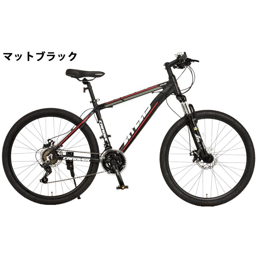 CANOVER 完成品 マウンテンバイク MTB 自転車 26インチ 組立済 21段