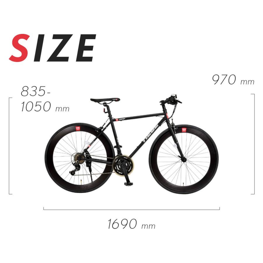 CANOVER クロスバイク 自転車 700C 700×25C シマノ21段変速 CANOVER クロスバイク 自転車 700C 700×25C シマノ21段変速