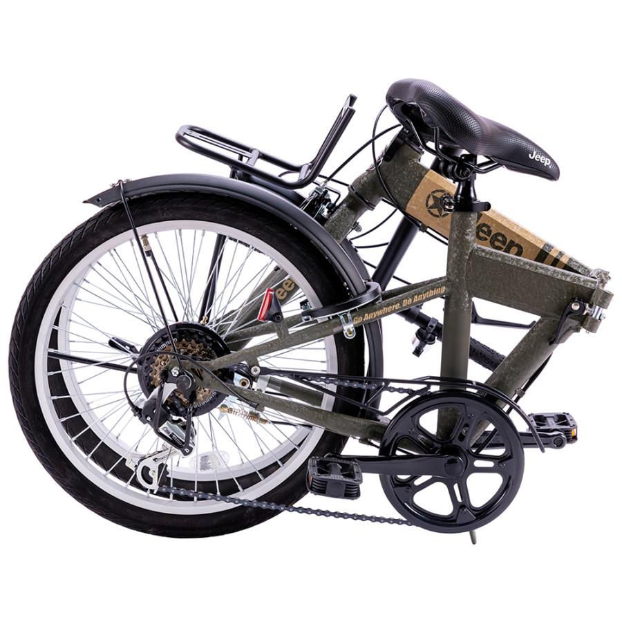 ジープ 折りたたみ自転車 折り畳み自転車 20インチ BAA JEEP JE-206G 