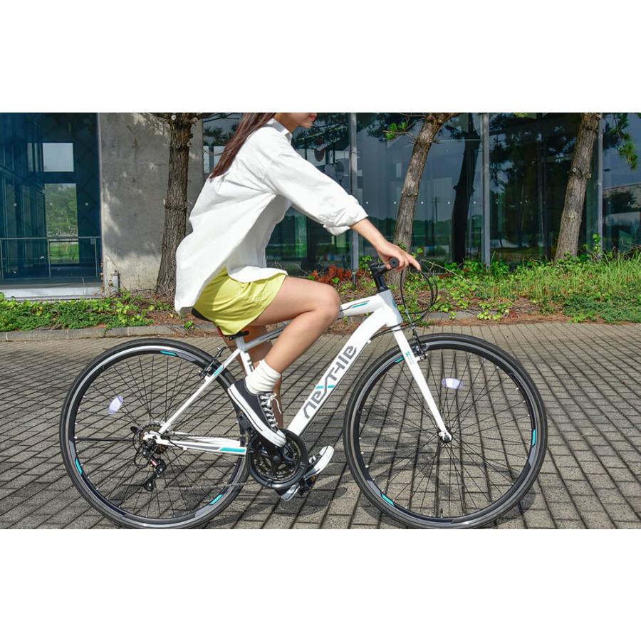 NEXTYLE クロスバイク 完成品 組立済 700×28C 自転車 27インチ