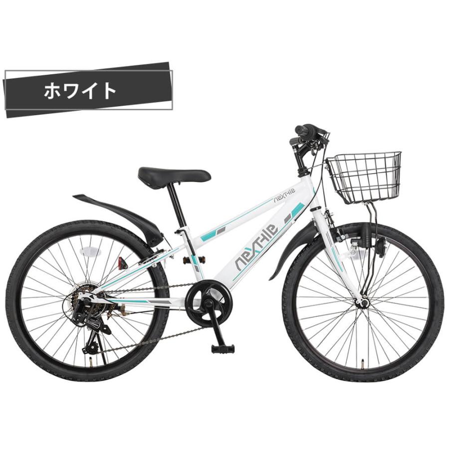 子供用自転車 22インチ 完成品出荷 / 置き配可能 マウンテンバイク シマノ6段変速 カゴ ライト 鍵 泥除け ネクスタイル NEXTYLE NX-CTB01｜f-select｜10