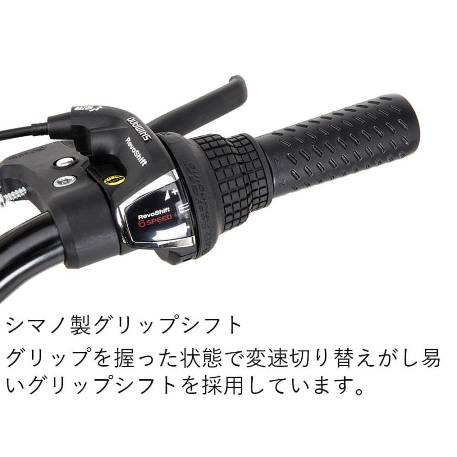 自転車 子供用 ジュニアマウンテンバイク MTB 22インチ シマノ製6段変速 ダイナモライト 前カゴ 後輪錠 泥除け ネクスタイル NEXTYLE NX-CTB01 | オオトモ | 10
