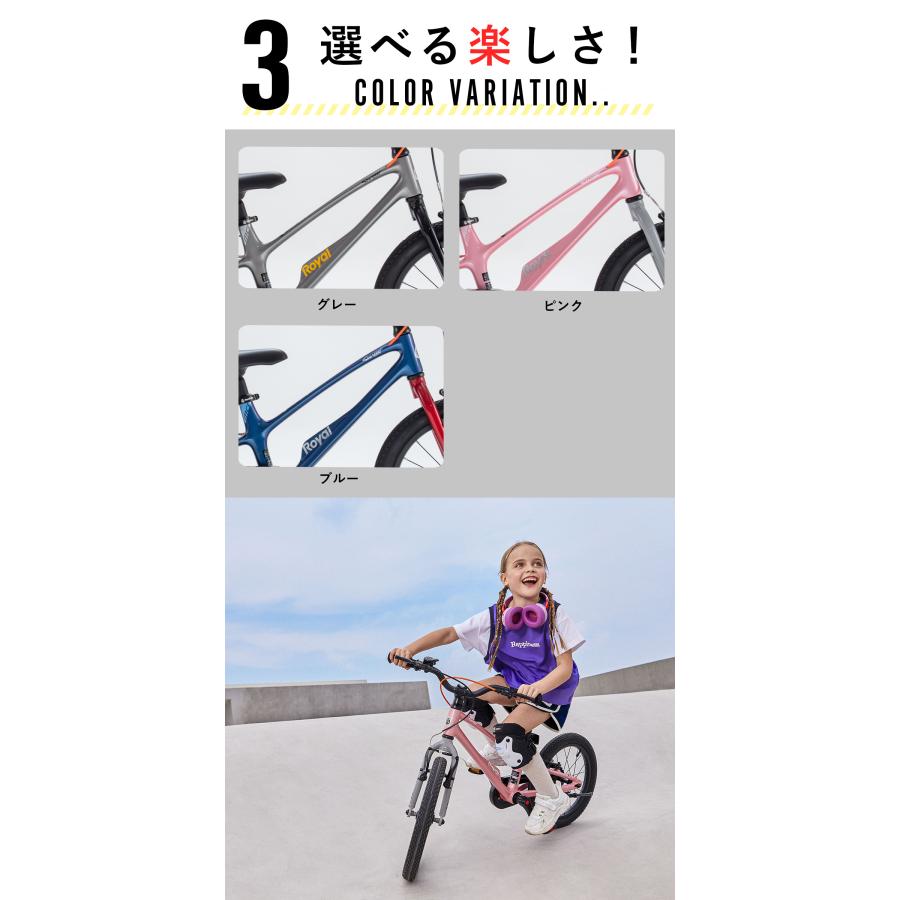 オオトモ 完成車 キックバイク兼子供用自転車 18インチ マグネシウム
