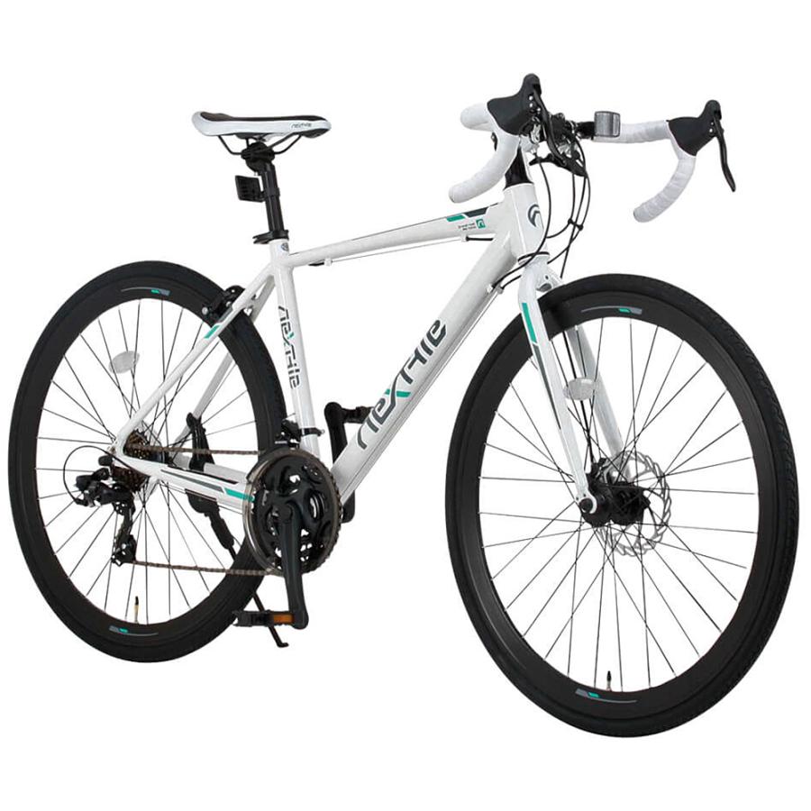 ロードバイク アイボリー　700c シマノ製21段変速ギア 2WAYブレーキシステム フロントクイックリリース NEXTYLE RNX-7021 ロードバイク アイボリー 700c シマノ製21段変速ギア 2WAYブレーキ