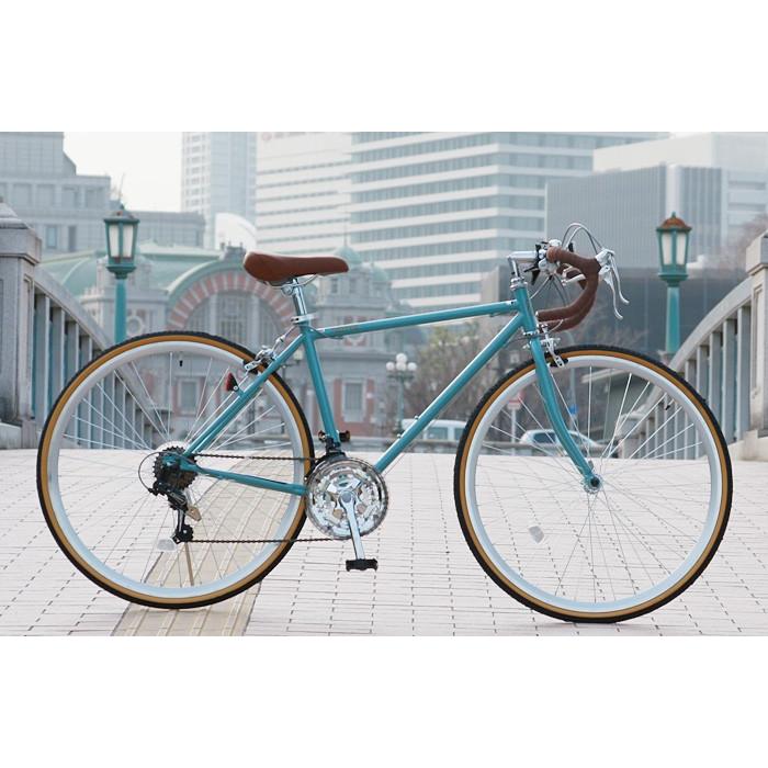 ロードバイク 自転車 700c シマノ21段変速 スタンド付 クラシック レトロ おしゃれ Nextyle ネクスタイル Rnx 7021 組立必要品 Rnx7021 自転車通販 F Select 通販 Yahoo ショッピング