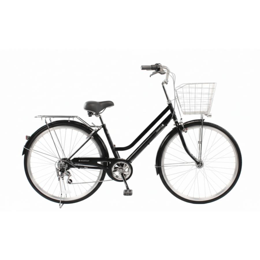 完成品 組立済 自転車 BAA 26インチ 27インチ パンクしないエアレスタイヤ チャクル シークライト 6段変速 オートライト 両立スタンド CHACLE SEAKRAIT | オオトモ | 05