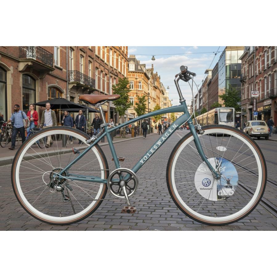 フォルクスワーゲン（Volkswagen） 完成品 クロスバイク 自転車 組立済