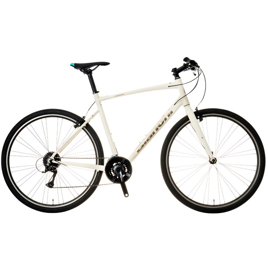 ビアンキ　クロスバイク　ジャンク品 Bianchi（ビアンキ） クロスバイク 完成品 組立済 700×38c シマノ24段