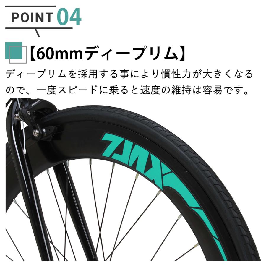 ロードバイク 完成品出荷 / 置き配可能 自転車 ロードレーサー 700×25C シマノ14段変速 軽量 クロモリフレーム STIレバー ネクスタイル NEXTYLE ZNX-7014｜f-select｜17