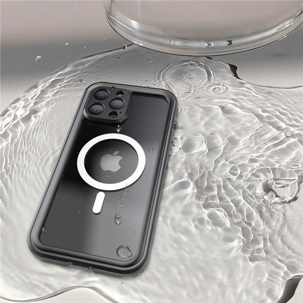 スマホ防水ケース 防水カバー iPhone防水ケース 完全防水 海水浴 プール ワイヤレス充電 マッグネット付き 男女兼用 インスタ水中撮影 新作｜f-shop-r｜10