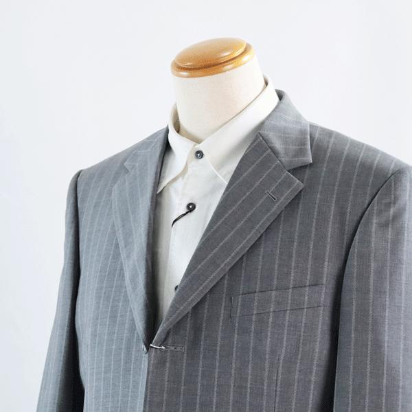 最終処分 街の洋服屋フタバ スーツ ヴィンチェレ 48サイズ V1-1578-2 春夏 グレー系 40代 50代 Sui LOS