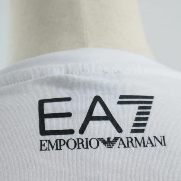 【国内即発】EA7 ロゴ Ｔシャツ XL〜3XL 6HPT62 1100 Short-sleeved EA7 Graphic Logo Series T-shirt | Deporvillage